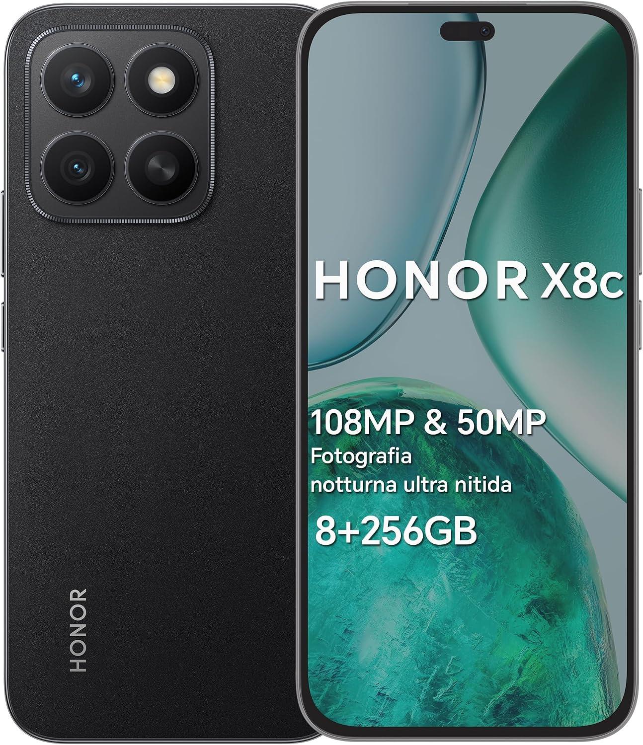 HONOR X8c, Midnight Black, 128GB